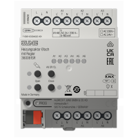 Jung 36006 1S R Актуатор отопления KNX, 6-местный