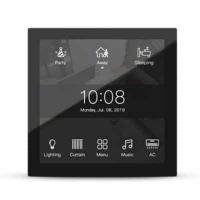 HDL M/PTL4.1-03(6) Сенсорная панель KNX Granite Display, черное стекло (без шинного соединителя HDL-M/PCI2PE.1)