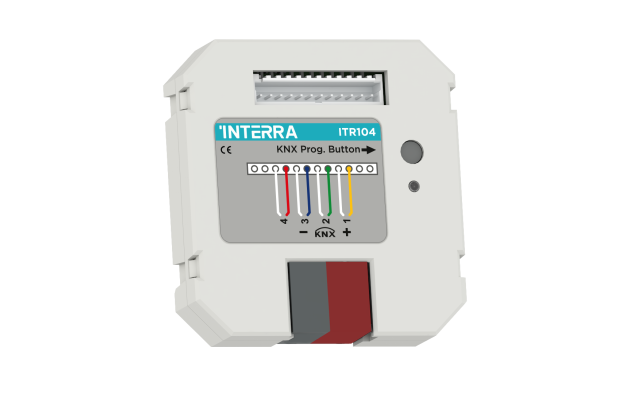 Interra ITR104-0010 KNX Модуль бинарных входов, свободный монтаж - 4 канала