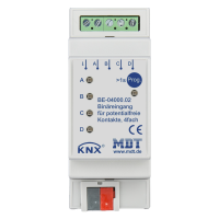 MDT BE-04000.02 Модуль KNX бинарных входов 4-канальный, для беспотенциальных контактов