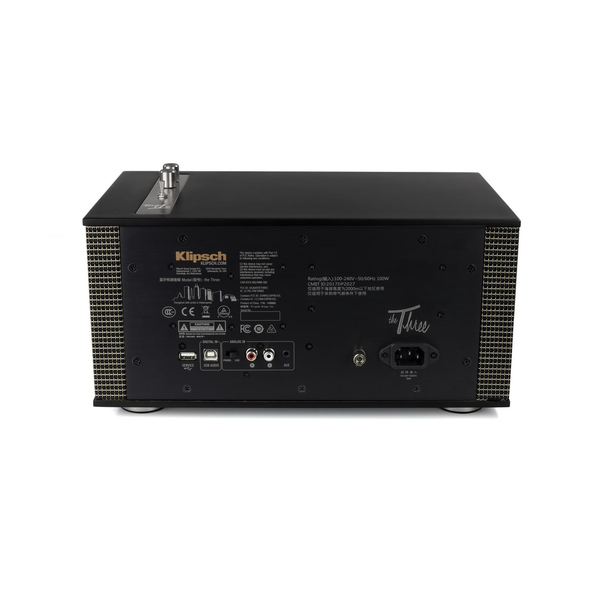 Klipsch 216650 Беспроводная акустика Klipsch The Three II Matte Black, цвет: Чёрный