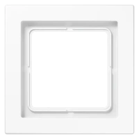 Jung LSD 981 WW Рамка 1-ная, вертикальный и горизонтальный монтаж, duroplastic, LS-DESIGN, белый