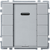 Schneider MTN628460 4-кнопочный выключатель plus С Ик-прм, SD, цвет: Алюминий, оттенок: Лакированный