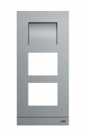 ABB M21013N6-S Станция вызова, аудио, 1/3, без клавишных модулей, сталь