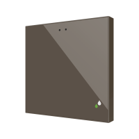 Zennio ZSFSENV2M Flat Sensato v2. Датчик влажности и температуры KNX для скрытого монтажа, мокко