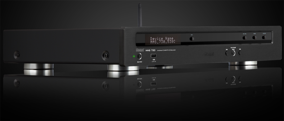 Magnat 230404 DAB+/FM-стример Magnat MMS 730, цвет: Чёрный