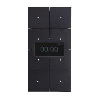 Tense KNX_INFAB8 Сенсорный выключатель KNX Infinity с OLED дисплеем 8-, цвет: Чёрный