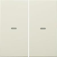 Berker 80960382 Кнопка, 2-канальная, S.1, Easy, цвет: Белый, оттенок: Глянцевый