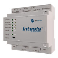 Intesis IN701KNX2500000 Шлюз BACnet для кондиционеров Транслятор протоколов Intesis с поддержкой KNX, Serial и IP — 250 точек