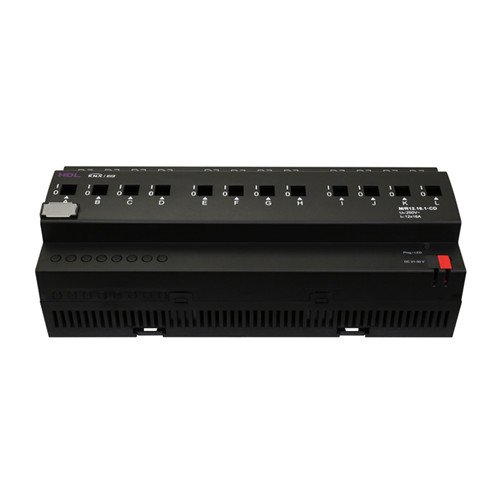 HDL M/R12.16.1-CD DIN реле, 12-канальное, 16A на канал с детекцией тока, KNX