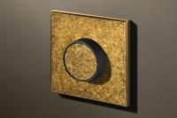Lithoss Диммер Dimmer Brass Antique (Textured Black Cone), Цвет: Латунь ,оттенок: Текстурированный черный конус