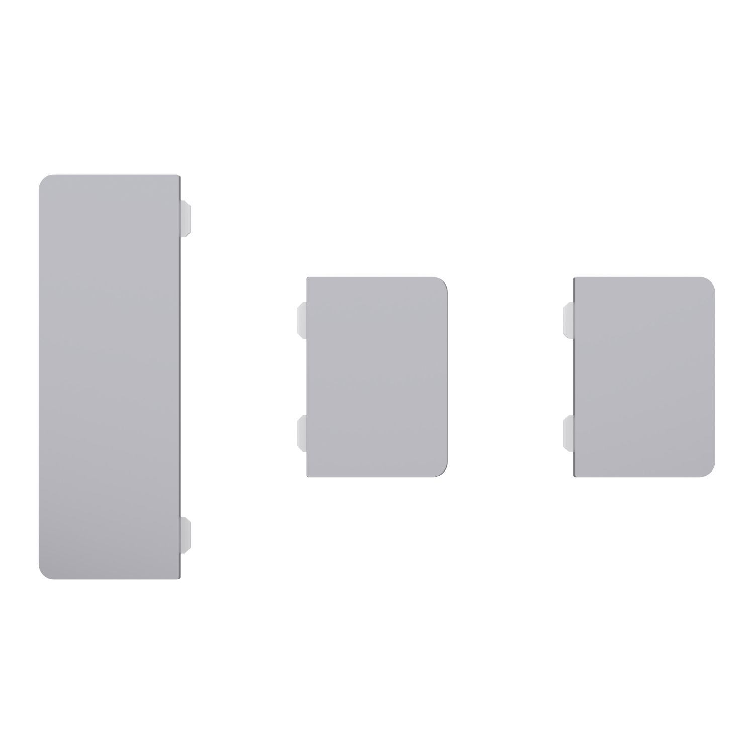 Schneider MTN6193-6036 Кнопка, KNX, Merten System Design, 3-клавишная, клавиши, нержавеющая сталь