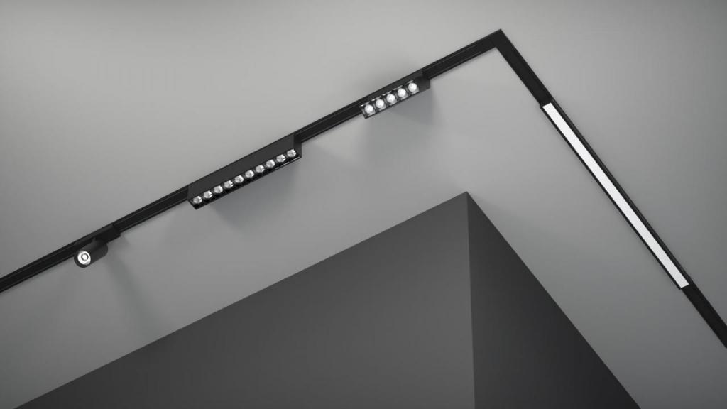 Yeelight YLP104-B Трековый светильник Yeelight Pro P20 магнитный, линейный, 30 см, черный, YLP104-B