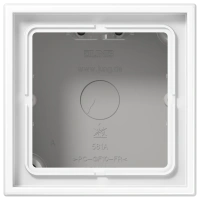 Jung LS 581 A WW Накладная коробка 1-ная, duroplastic, Серия LS, белый