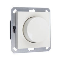 Jasmart Electric G4012V LED Диммер с накладкой 30-400W, 1gang 2way, цвет слоновая кость, G4012V