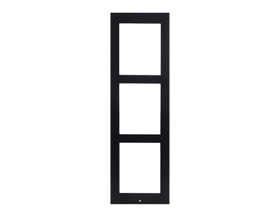 2N 9155023B Каркас для установки на поверхность - 3 модуля, black