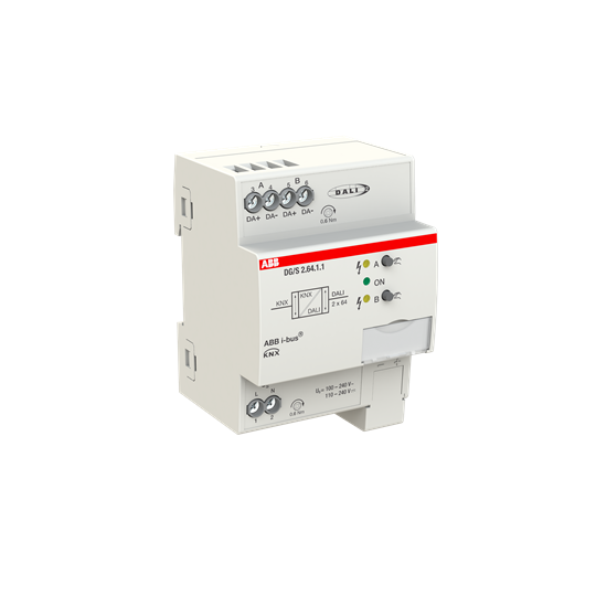 ABB DG/S 2.64.1.1 DG/S2.64.1.1 Шлюз DALI, базовый, 2-канальный, MDRC