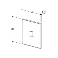 Lithoss Выключатель Squares Brushed Brass, Цвет: Латунь ,оттенок: Матовая