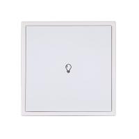 HDL HDL-M/PT1RA.1 1-клавишная панель KNX серии Tile, пластик (без рамки и шинного соединителя HDL-M/PTCI.1)