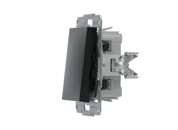 Interra 
					ITR0100171
				 1 Полюсный выключатель - Антрацит