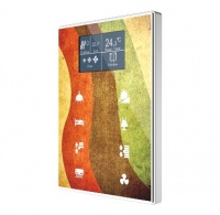 Zennio ZVI-TMDD TMD-Display One/Контроллер комнатный KNX, 8 сенсорных кнопок, дисплей 1.8 дюймов