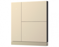 GVS KNX CHPB-06/02.1.24 Кнопочная панель, 6-клавиш, цвет: Золото