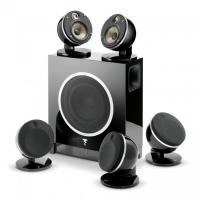 Focal-jmlab 139887 Комплекты акустики Focal Pack Dome 5.1 Flax & Sub Air black, цвет: Чёрный
