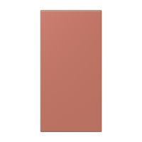 Jung LC 50 NA236 Накладка в цвет клавиш, Цвет: Сиена, оттенок: Кирпич