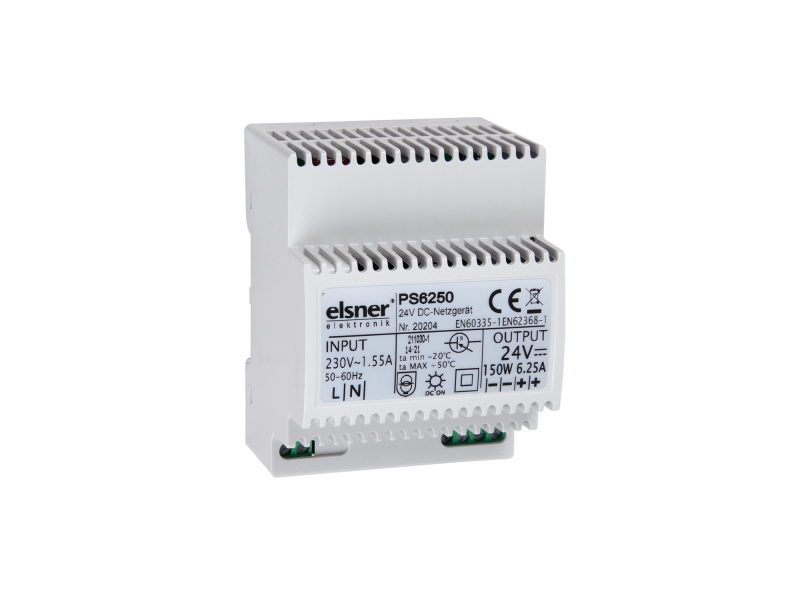 Elsner 20204 PS6250 Блок питания 24 В постоянного тока, макс. 150 Вт / 6,25 А