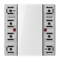 Jung LS 5294 1ST KNX кнопочный сенсорный модуль универсальный, 4 группы, F50, Серия LS, Безопасный
