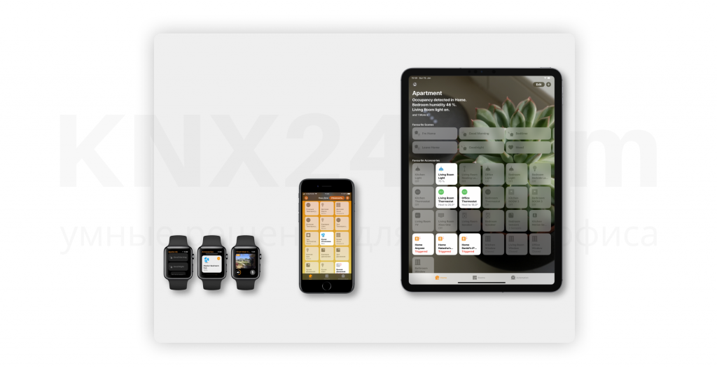 Интерфейс управления Умным домом