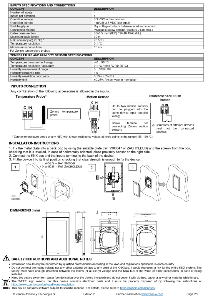 5-дюймовая емкостная сенсорная панель CX50, ZVICX50_page-0002.jpg 5-дюймовая емкостная сенсорная панель CX50, ZVICX50_page-0002.jpg
