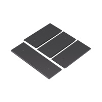 Arlight 051087 INTELLIGENT ARLIGHT Накладка панели KNX-23-4G-SUF Dark Grey (Backlight) (IARL, IP20 Металл, 2 года) 051087