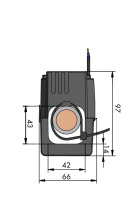 Wago 855-5005/1000-000 Трансформатор тока 1000A/5A 0,5