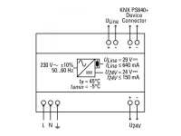 Elsner 70141 Блоки питания KNX PS640 + KNX с функциями шины
