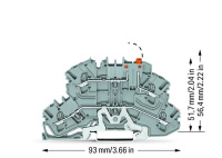 Wago 2002-2678 Double-deck disconnect tb
