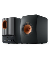 Kef 233184 Полочная акустика KEF LS50 Wireless II Carbon Black, цвет: Чёрный