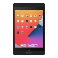 Iport 72382 Чехол CONNECT PRO Чехол CONNECT CASE 12.9 BLACK подходит для iPad Pro 12.9" (5-го поколения)