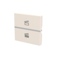 ABB N2221.9 BB N2221.9 BB - Крышка рокера Символ сцены KNX - 2M - Total White