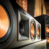 Klipsch 192403 Акустика центрального канала Klipsch RP-504C walnut, цвет: Темно - коричневое дерево