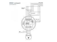 Elsner 70454 MSG1 компактный блок управления двигателем 230 В, управление 8-28 В