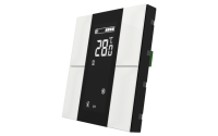 Interra ITR340-1402 iSwitch+ - 4-кнопочный KNX контроллер с ЖК-дисплеем, пластик, глянцевый белый