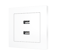 Zennio 8300007 + 8300008XX ZS55 – USB-зарядное устройство