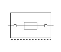 Wago 2002-1611 2-пр. клемма с держ. предохранителя 5x20 мм, 0,25 - 2,5 (4) мм2, без индик.