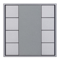 Arlight 027962 INTELLIGENT ARLIGHT Панель KNX-223-8-GREY (BUS) (IARL, IP20 Металл, 3 года) 027962