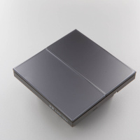 Yeelight YLP086 Выключатель Yeelight Pro, серия S21, проводной, 2 клавиши, серый (N L)