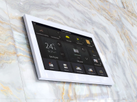 Zennio ZVIZ100A Цветная емкостная сенсорная панель с 10-дюймовым дисплеем Z100, цвет: Антрацит