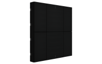Interra ITR340-0611 iSwitch+ - 6-кнопочный KNX выключатель, алюминий, черный матовый