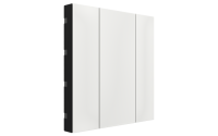 Interra ITR340-0202 iSwitch+ - 2-кнопочный KNX выключатель, пластик, глянцевый белый