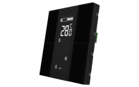 Interra ITR340-1431 iSwitch+ - 4-кнопочный KNX контроллер с ЖК-дисплеем, плексиглас, черный